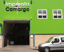 Fachada de Imprenta Camargo